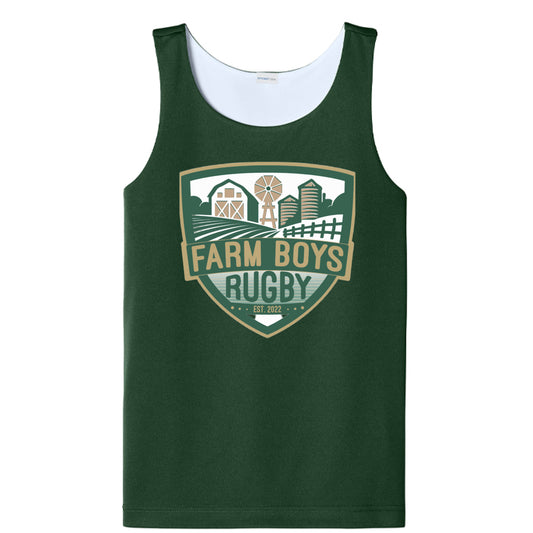 Forest Green/ White - FRONT