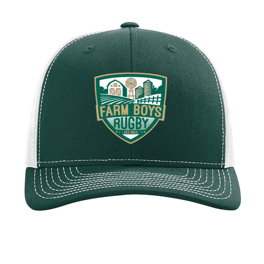 Dark Green/ White - FRONT